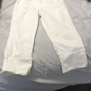 Style & Co. Capris—white denim